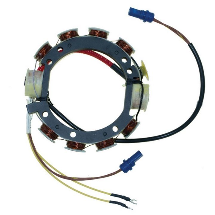 JOHNSON/EVINRUDE STATOR - 4 CYL. (9 AMP)