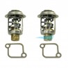 KIT 2X THERMOSTATS+JOINTS MERCURY 143°F (61°C)