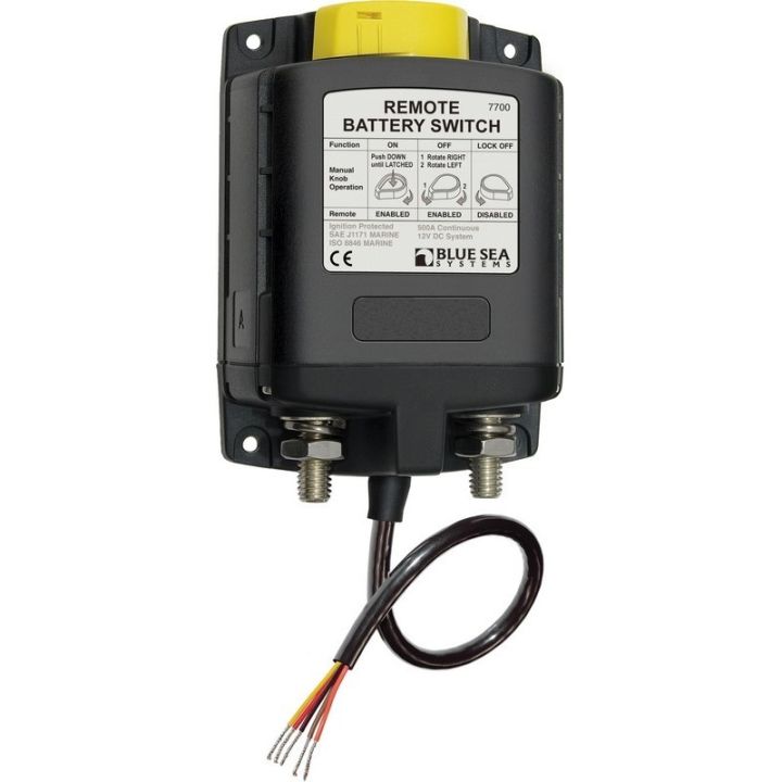SOLENOID SERIE ML 500A 12V RBS (COMMANDE MANUELLE)