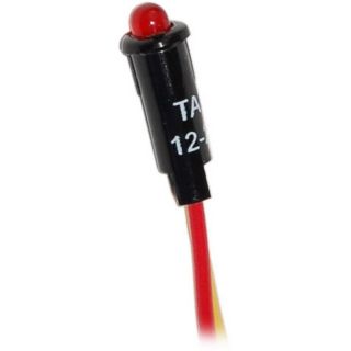 LAMPE LED A ENCASTRER 12/24V ROUGE