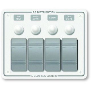 TABLEAU A DISJONCT. BLANC HORIZONTAL 4 POSITIONS