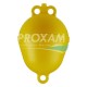 BOUEE PLASTIQUE JAUNE Ø250x390MM