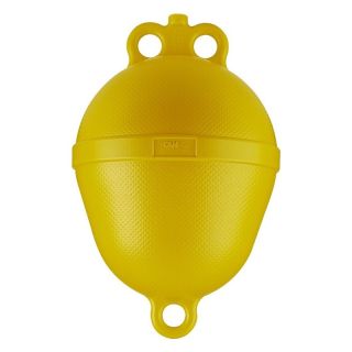 BOUEE PLASTIQUE JAUNE Ø250x390MM