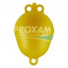 BOUEE PLASTIQUE JAUNE Ø250x390MM