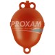 BOUEE PLASTIQUE ORANGE Ø250x390MM