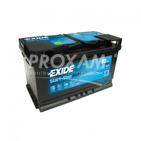 BATTERIE AGM 12V 80AH 800A