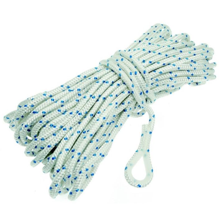 BOSSE D'AMARRAGE AVEC COSSE NYLON Ø10MM LONGUEUR 50M