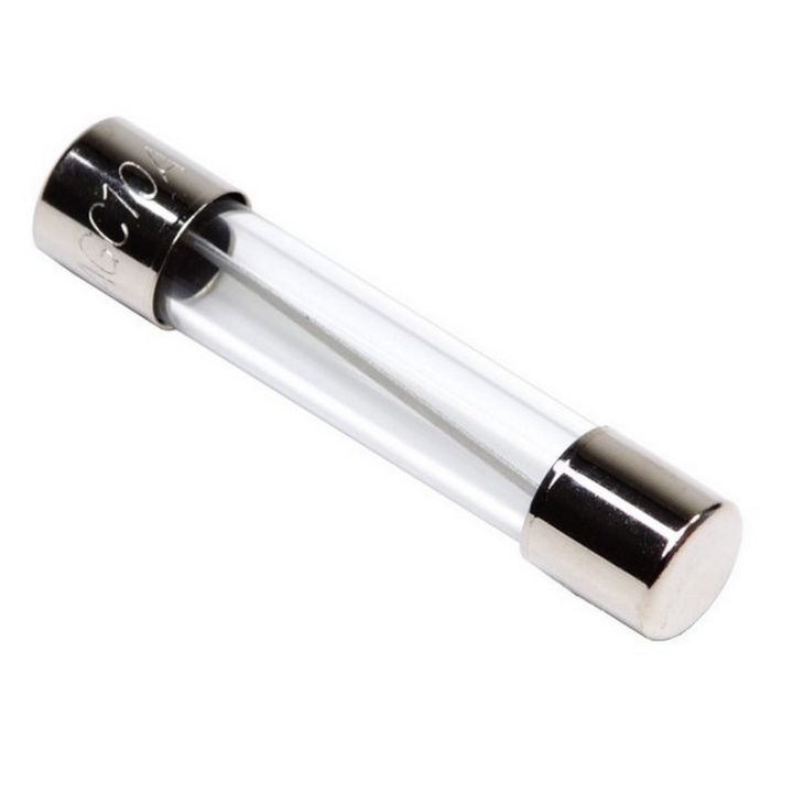 10 FUSIBLES VERRE 6X32MM - 10A