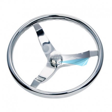 VOLANT INOX VISION ELITE Ø343MM SANS POMMEAU