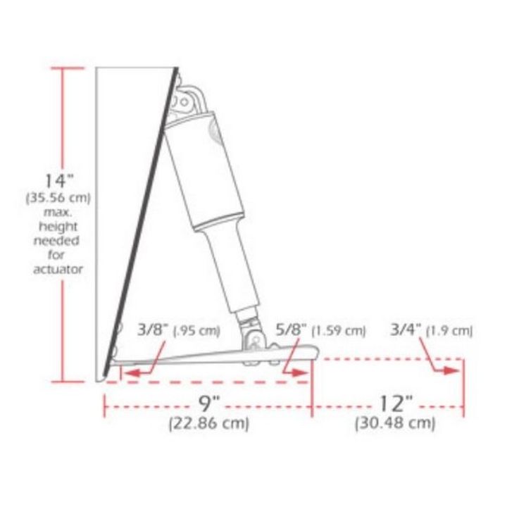 KIT FLAPS 12V STD 300x460MM