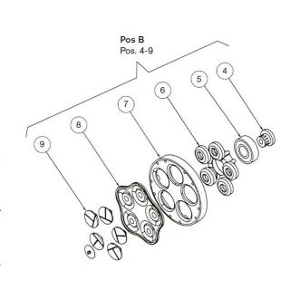 KIT DIAPHRAGME 13L/MIN KIT DIAPHRAGME 13L/MIN