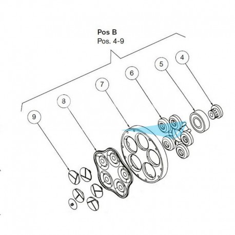 KIT DIAPHRAGME 13L/MIN