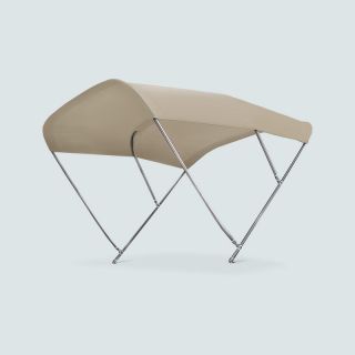 SUN TOP BIMINOX 3 ARC. 215x151x200CM BEIGE