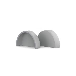 TERMINAISON PVC BINO 65, GRIS