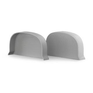 EMBOUT DE LISTON PVC POUR BUMPER 160 GRIS