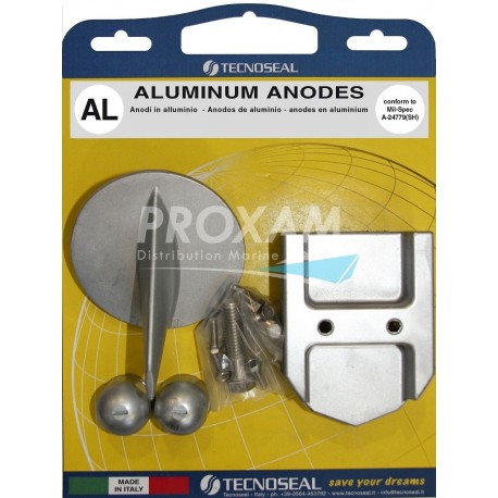 ANODES ALU - KIT ALPHA ONE GEN I AL