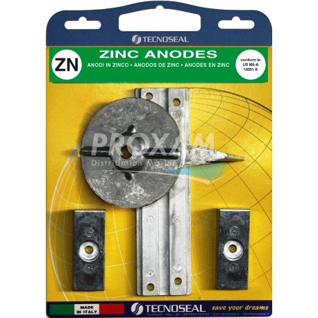 ANODES ZINC - KIT F30-F40-F60