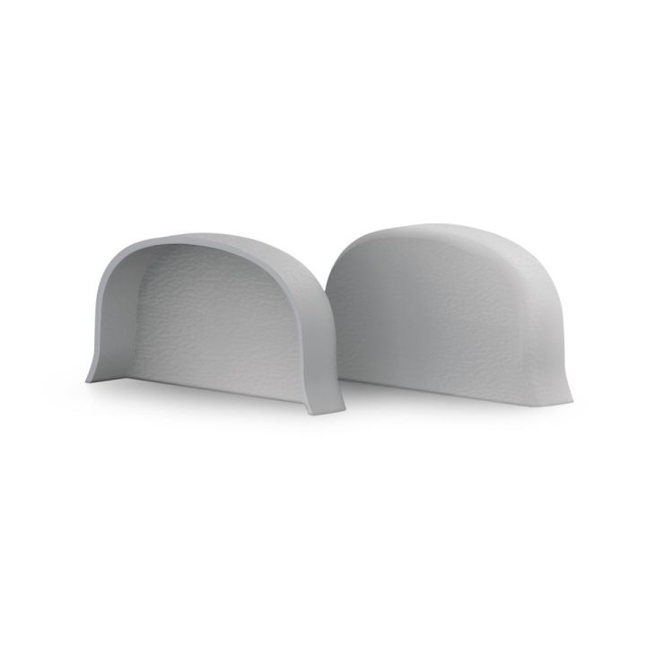 EMBOUT DE LISTON PVC POUR BUMPER 100 GRIS