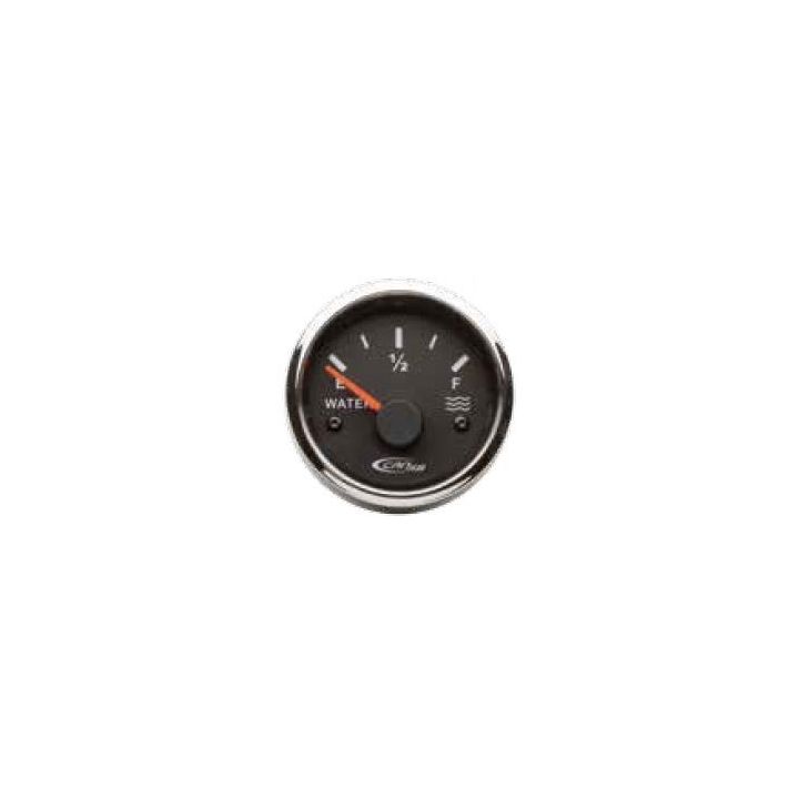 INDICATEUR NIVEAU EAU 12V - 10/180OHM NOIR