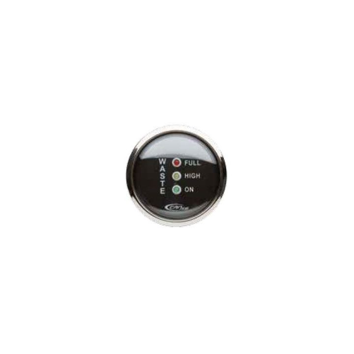 INDICATEUR 3 NIVEAUX NOIR 12V