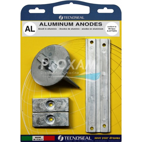 ANODES ALU - KIT 75-115EFI AL