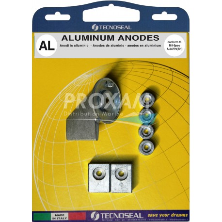 ANODES ALU - KIT SUZUKI 40-50 AL