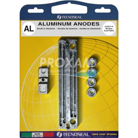 ANODES ALU - KIT SUZUKI 90-140 AL