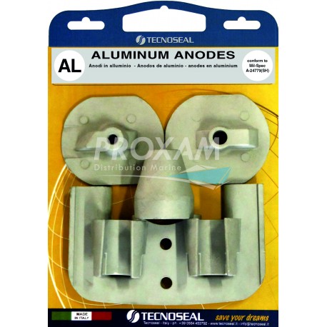 ANODES ALU - KIT YANMAR STD AL