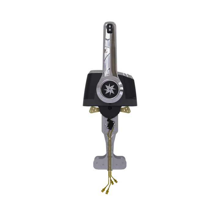 BOITIER XTREME BI-LEVIER CHROME AVEC TRIM
