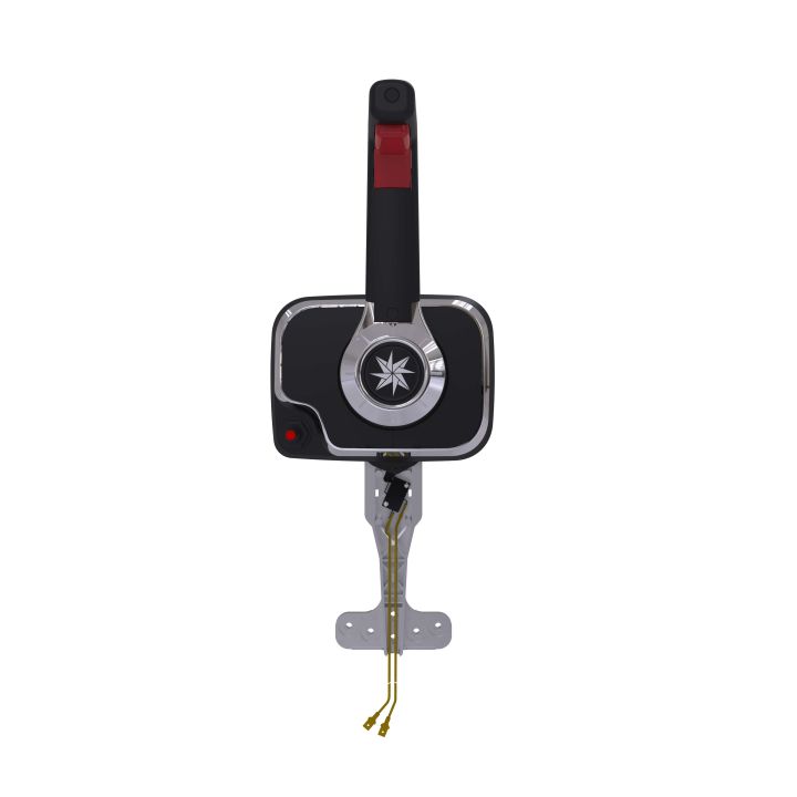 BOITIER XTREME LATERAL CHROME AVEC TRIM & TILT