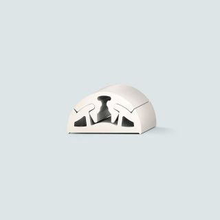 LISTON BINO 40 BLANC, BOBINE 12M