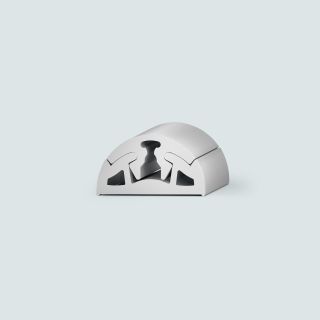 LISTON BINO 40 GRIS, BOBINE 12M