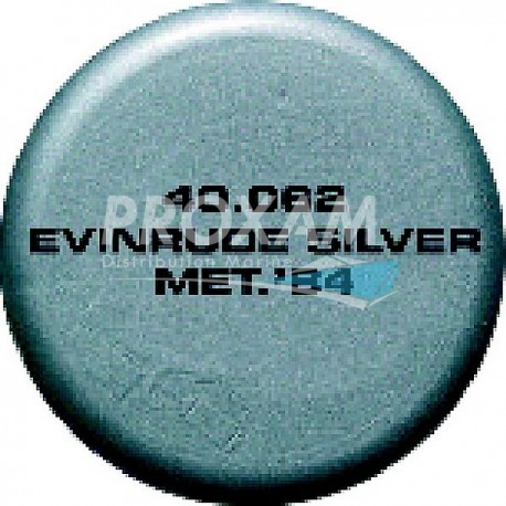 AEROSOL PEINTURE EVINRUDE SILVER METAL 84 400ML