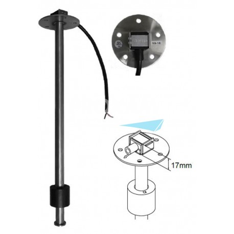 EMETTEUR TUBULAIRE VDO 10-180 OHM L35,56CM