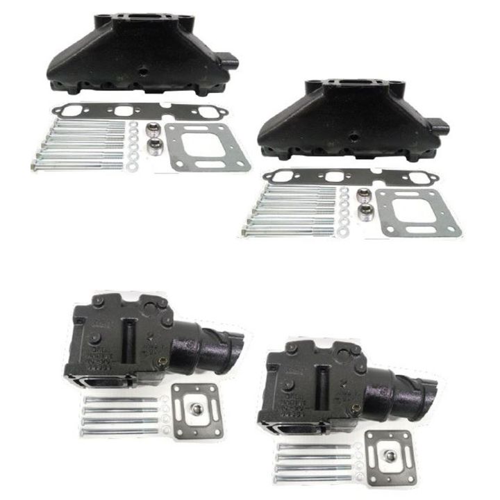 KIT COUDES ET COLLECTEURS BARR USA V6 MERCRUISER