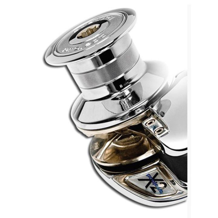 GUINDEAU VERTICAL X2 BRONZE CHROME, POUPEE, Ø10MM ISO 24V 1500W