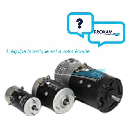 MOTEUR DE GUINDEAU X5 24V 3000W