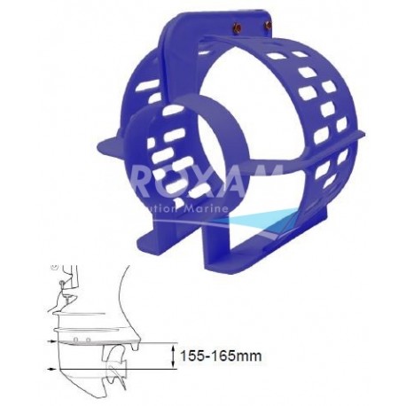 PROTECTEUR HELICE 40-60CV BLEU