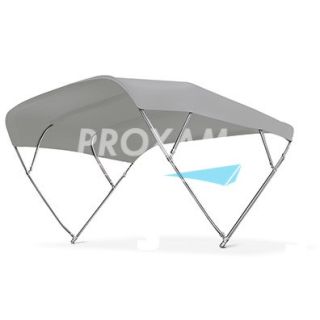 BIMINI FLY INOX 4 ARC. LARGEUR 245 TOILE GRISE