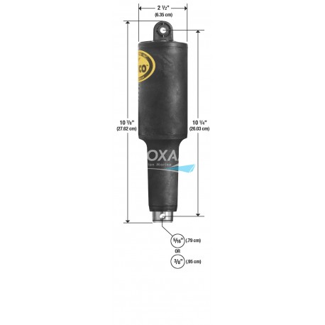 VERIN FLAP LENCO SKI XTREM DUTY SHORT 12V - 15057-001