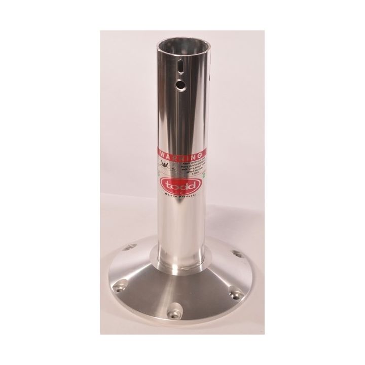 TODD - PIED SIEGE H762MM PLATINE Ø230MM
