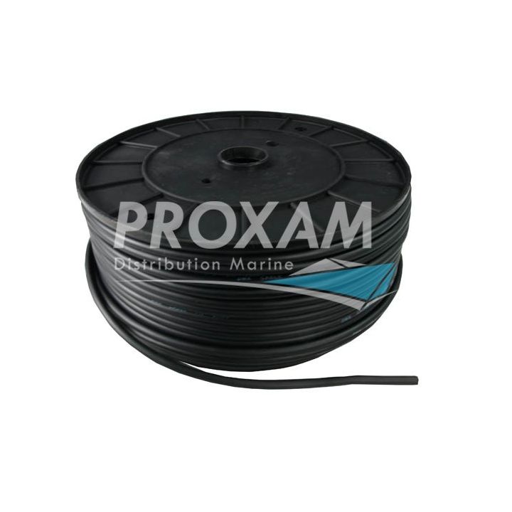 CABLE DE BATTERIE DOUBLE ISOLANT 25MM² 25M NOIR