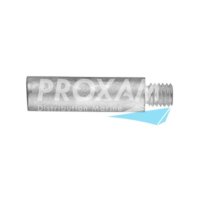 ANODE ZINC - BOUGIE GM Ø16MM