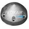 ANODE ZINC - MAX PROP 6 TROUS Ø70MM