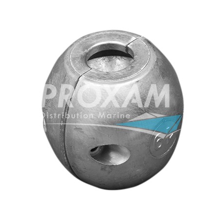 ANODE ZINC - NOIX D'ARBRE Ø22MM 2 VIS