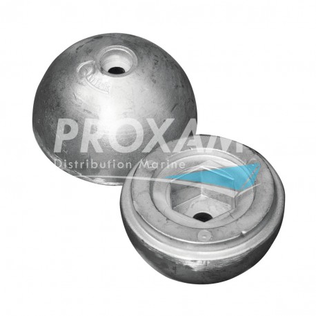 ANODE ZINC - OGIVE QUICK BTQ140 Ø48MM H31MM