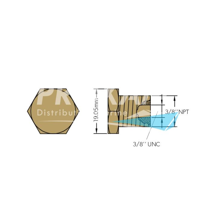 BOUCHON LAITON ANODE ECHANGEUR YAN014B