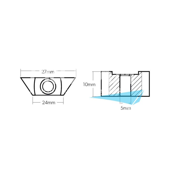 ANODE ZINC - BLOC YAMAHA