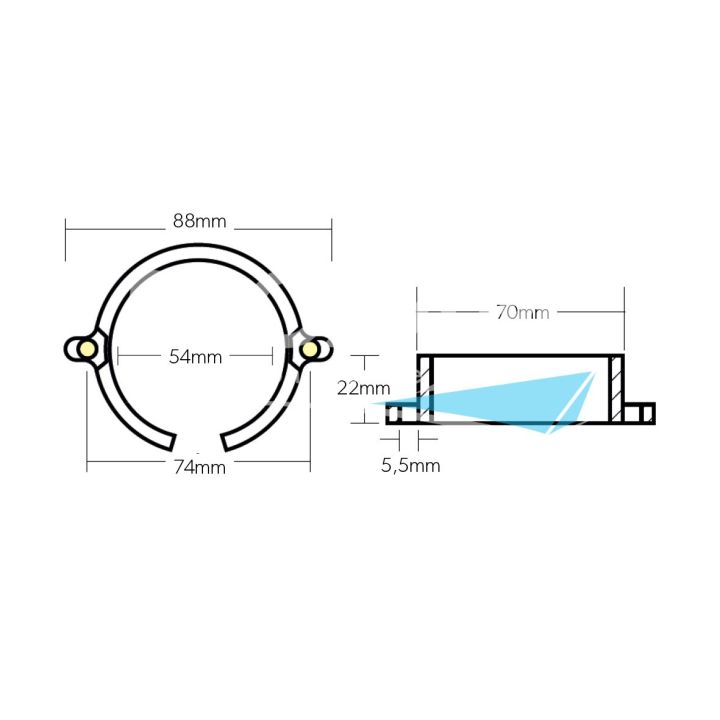 ANODE ALU - COLLIER BRAVO ONE