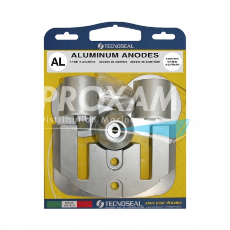 ANODES ALU - KIT BRAVO III-04 AL